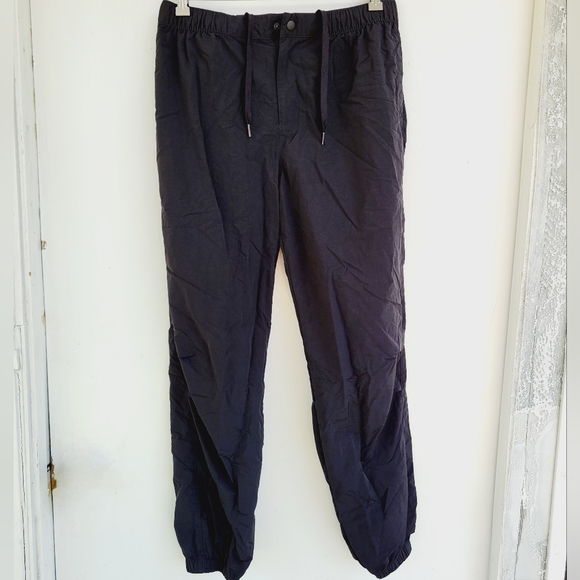 Fred Perry Black T4512 Trousers Relaxed-fit Size Medium